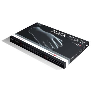 Black Touch Handschuhe L 10 Stk latex-haltig