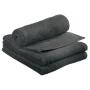 Comair 3er Sparhandtuch schwarz 30x90cm 100% Baumwolle