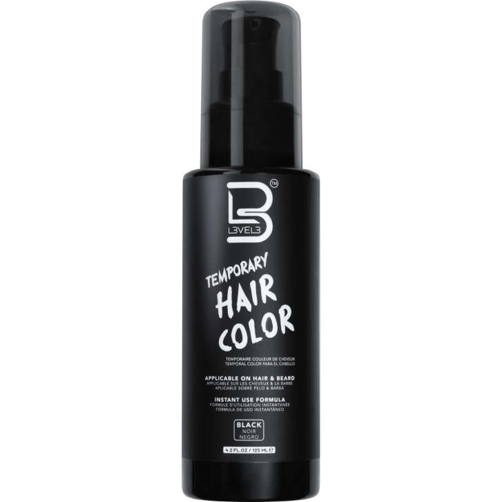 Level 3 Temporary Hair Color Black 125ml