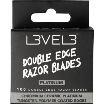 Level 3 Double Edge Razor Blades 100 Rasierklingen
