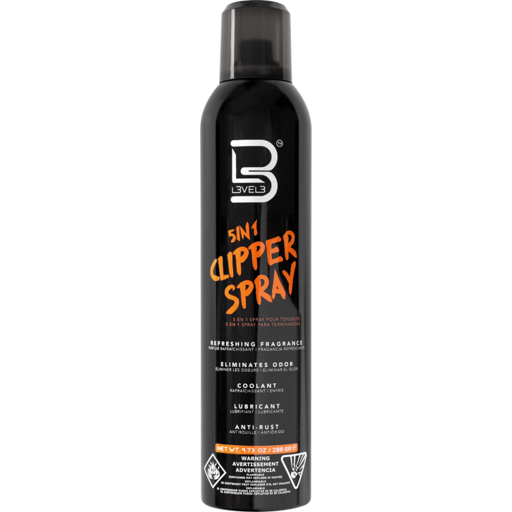Level 3 - 5 in 1 Clipper Spray 300ml Pflegespray für Haarmaschinen