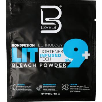 Level 3 LIT Bleach Powder 9+ Blondierung 50g