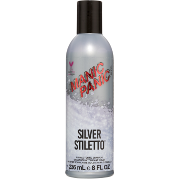 Manic Panic Silver Stiletto Purple Toning Shampoo 236ml