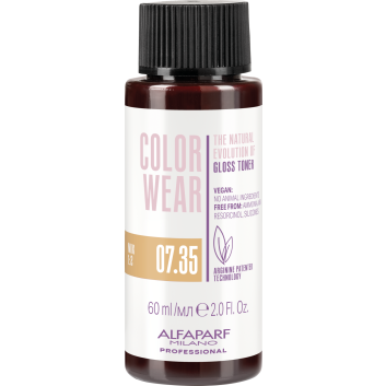 Alfaparf Milano Color Wear Gloss Toner 07.35 60ml...