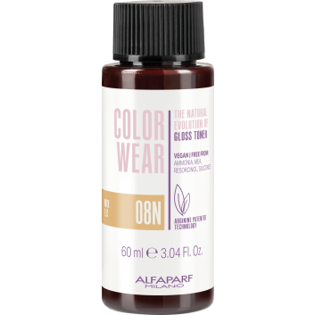 Alfaparf Milano Color Wear Gloss Toner 08N 60ml...