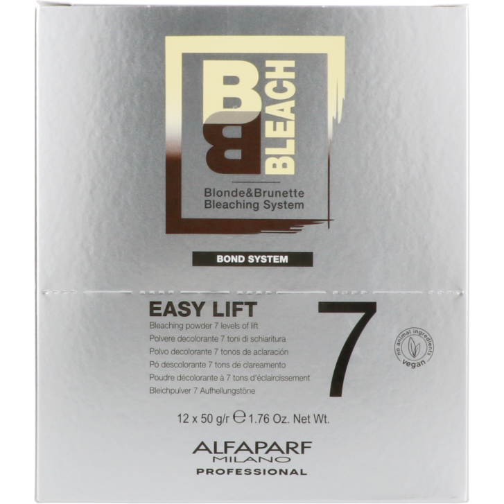 Alfaparf Milano BB Bleach Easy Lift 7 Tones Sachets 12x50 g BOND SYSTEM