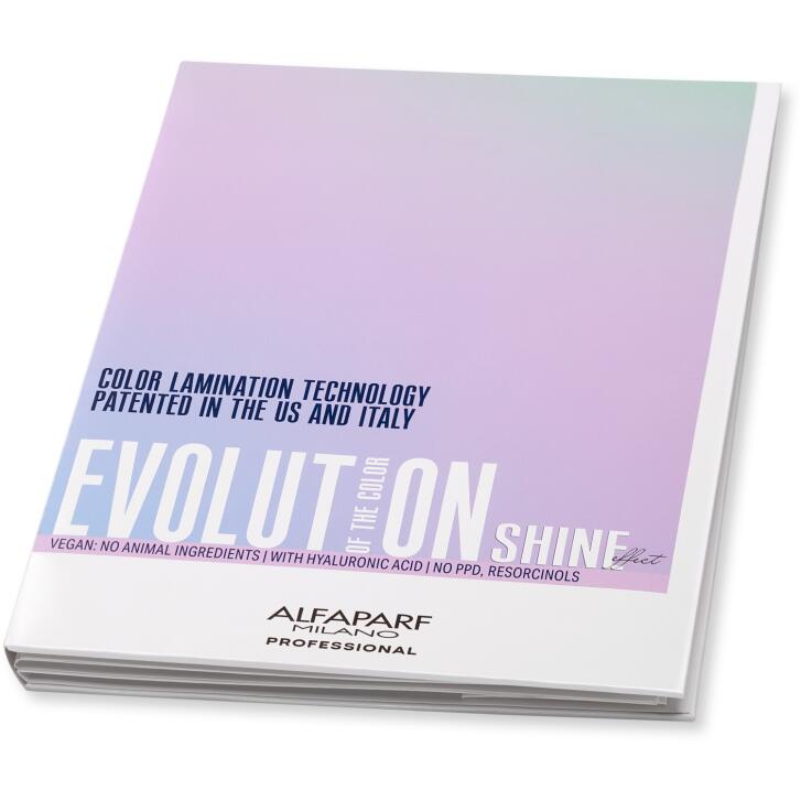 Alfaparf Milano Evolution of the Color Shine Effect 2025 Farbkarte