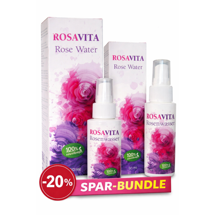 Rosavita Bundle Rosenwasser und Gesichtswasser
