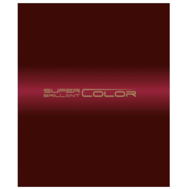 Gedruckte Farbkarte auf DIN A4 von Super Brillant Color und Super Brillant Touch